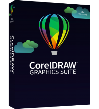 Corel CorelDRAW Graphics Suite 365 1 Gerät 1 Jahr für Windows/Mac Deutsch/Multilingual