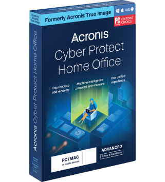 Acronis Cyber Protect Home Office Advanced 3 Geräte 1 Jahr + 50 GB Cloud Storage