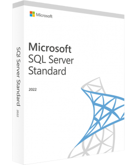 Microsoft SQL Server 2022 Standard inkl. 10 Clients (CALs) Deutsch/Multilingual (228-11642)