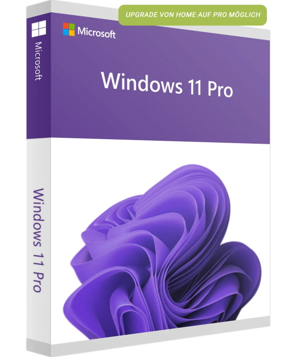 Microsoft Windows 11 Professional inkl. Upgrade von Windows 11 Home Deutsch/Multilingual