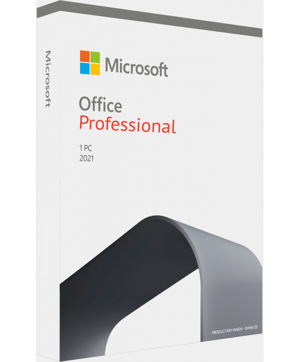 Microsoft Office 2021 Professional Deutsch/Multilingual (269-17186)