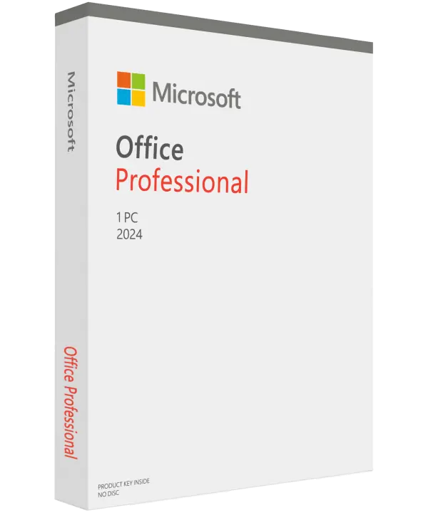 Microsoft Office 2024 Professional für Windows Deutsch/Multilingual (8721098483675)