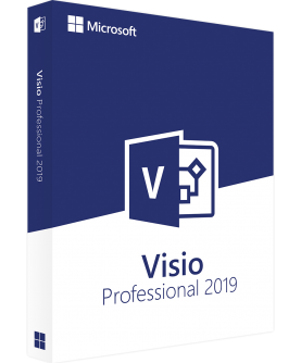 Microsoft Visio Professional 2019 Deutsch/Multilingual (D87-07425)