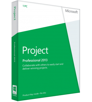 Microsoft Project 2013 Professional Deutsch/Multilingual  (AAA-01966)