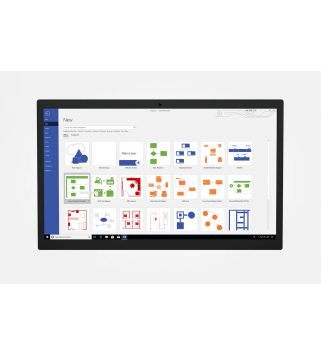 Microsoft Visio Professional 2021 für Windows Deutsch/Multilingual (D87-07606)