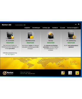 Norton 360 Standard 1 Gerät 1 Jahr + 10 GB MD (mit Abonnement) (deutsch)